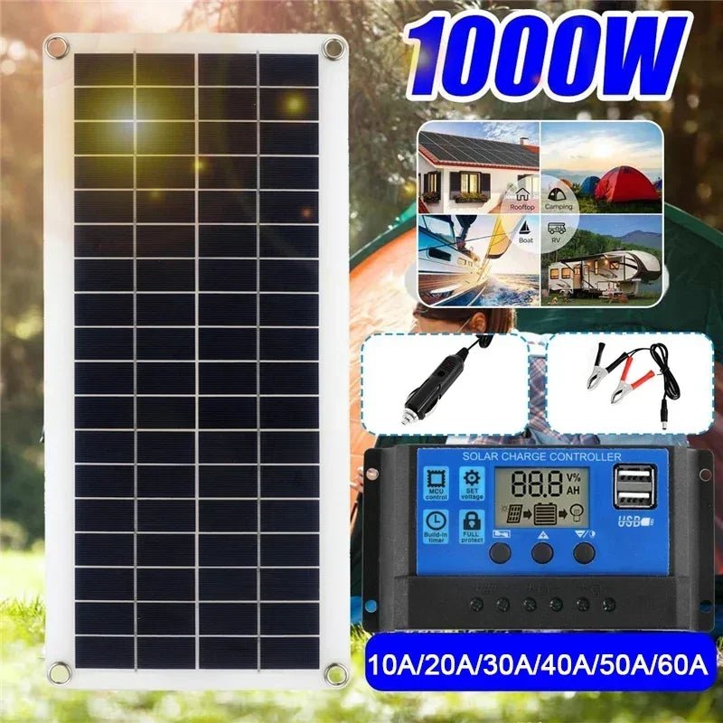 1000W Solar Panel 12V Solar Cellar - SunTweet