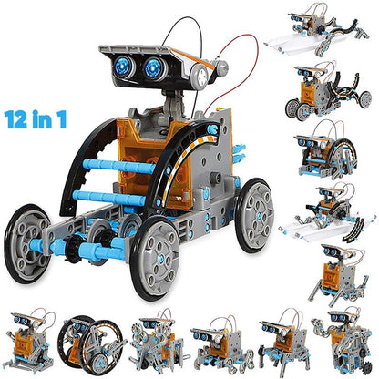 12 in 1 Science Solar Robot Toy - SunTweet