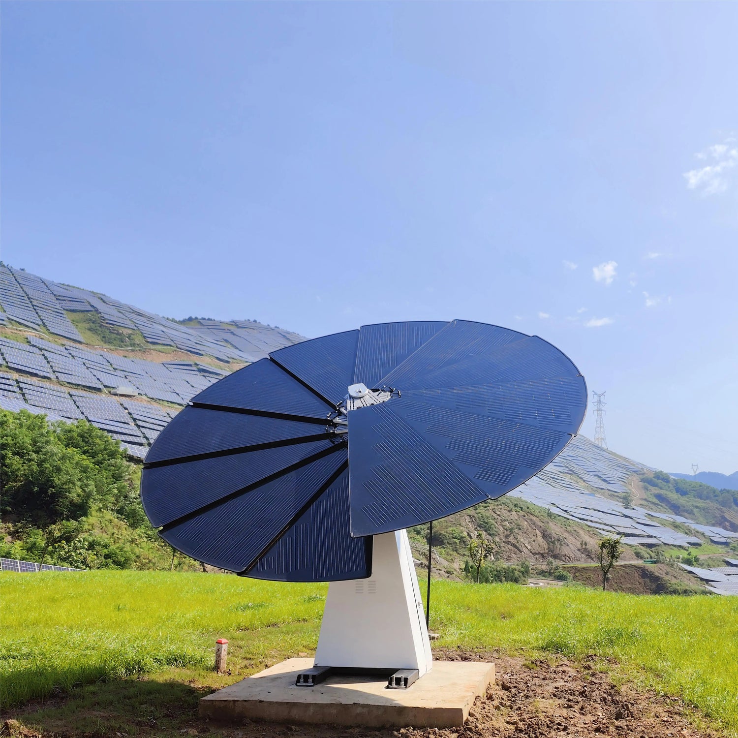 2KW 3KW Smart Solar Tracking System All - in - One Monocrystalline Silicon Solar Park Project System - SunTweet