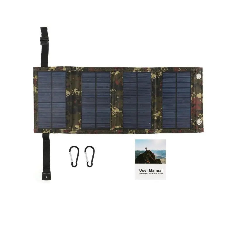 20W 5V Portable Solar Panel Folding Bag