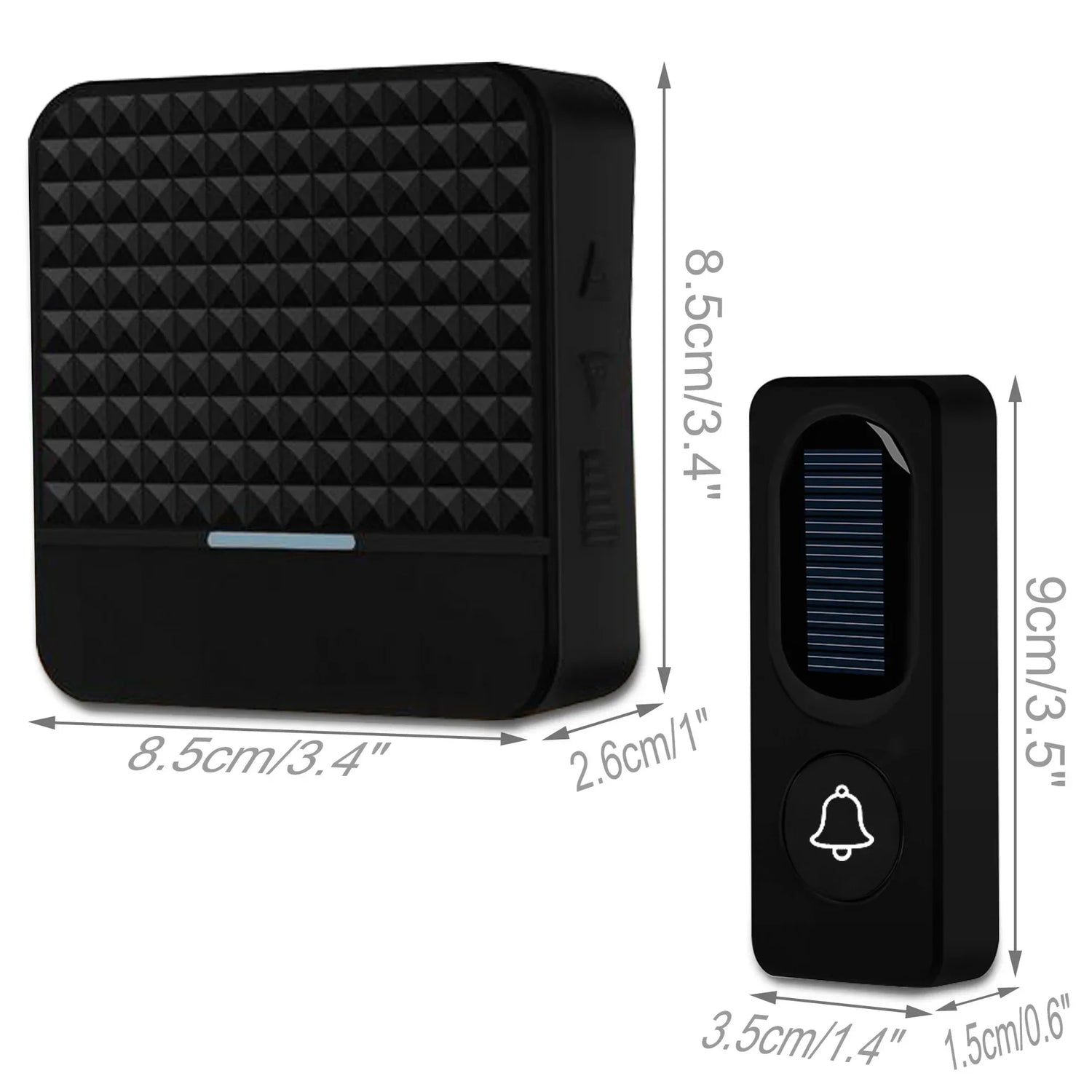 Solar Wireless Doorbell Low Power