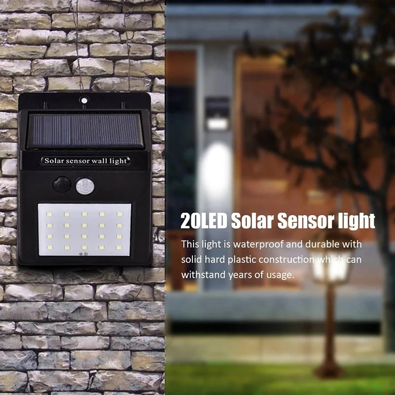 Solar Wall Lamp Outdoor Motion