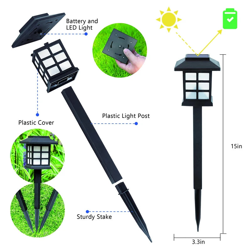 LED Solar Pathway Lights