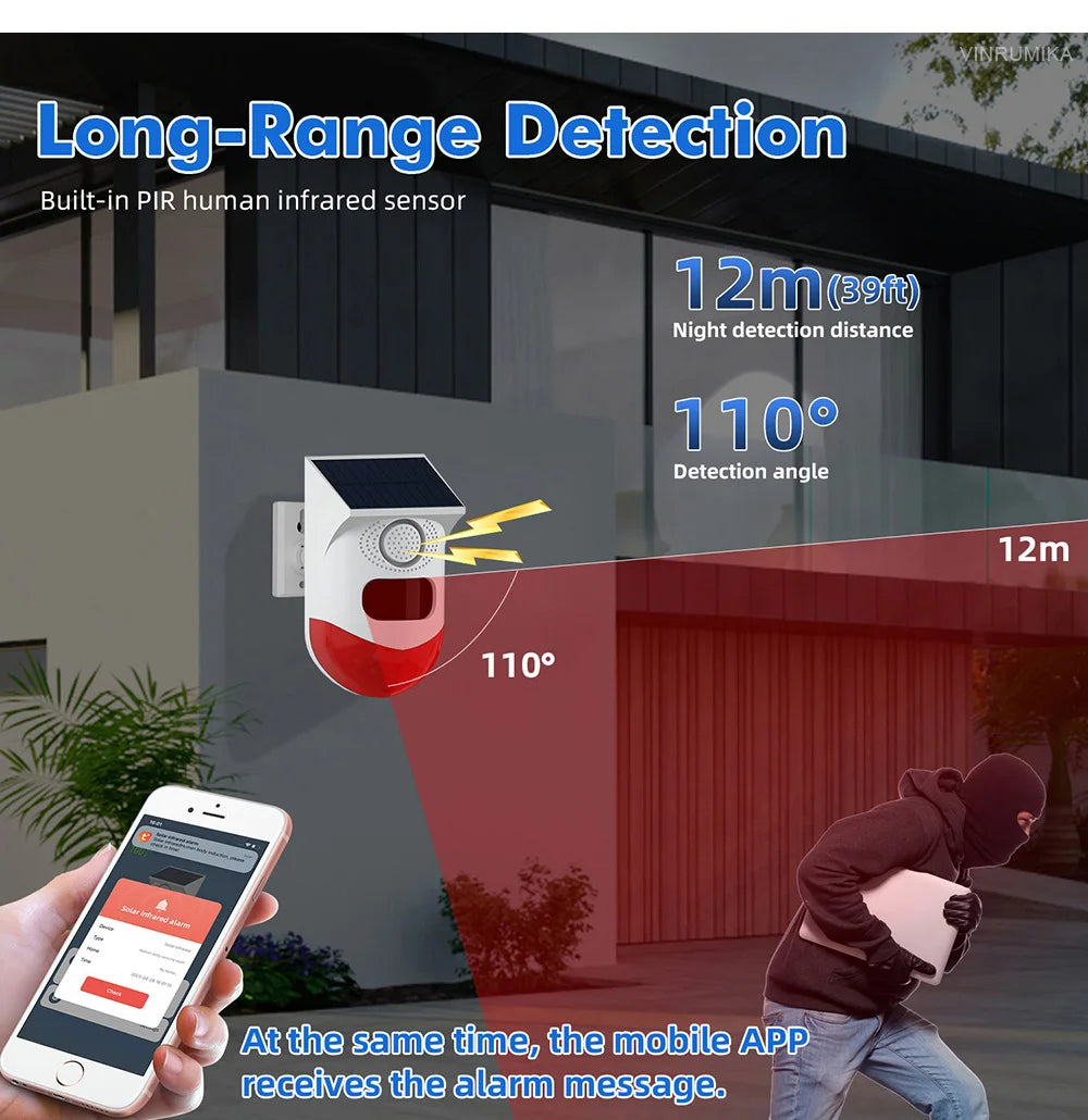 Solar Smart Security Alarm