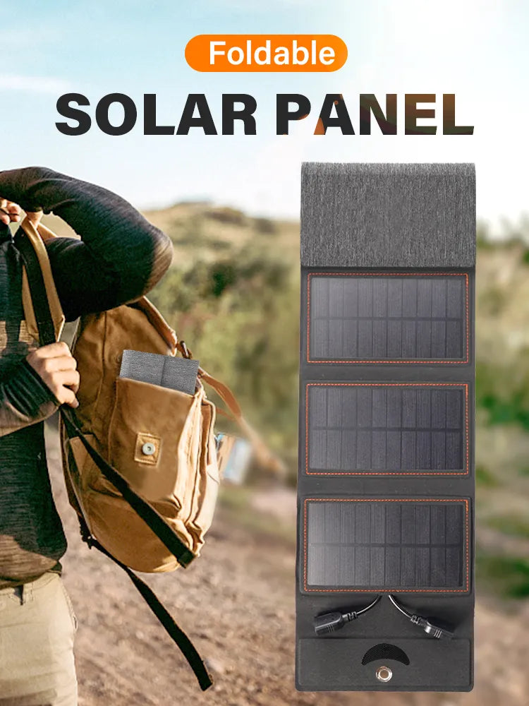 Cargador solar versátil de 10 W: su solución de energía para exteriores definitiva