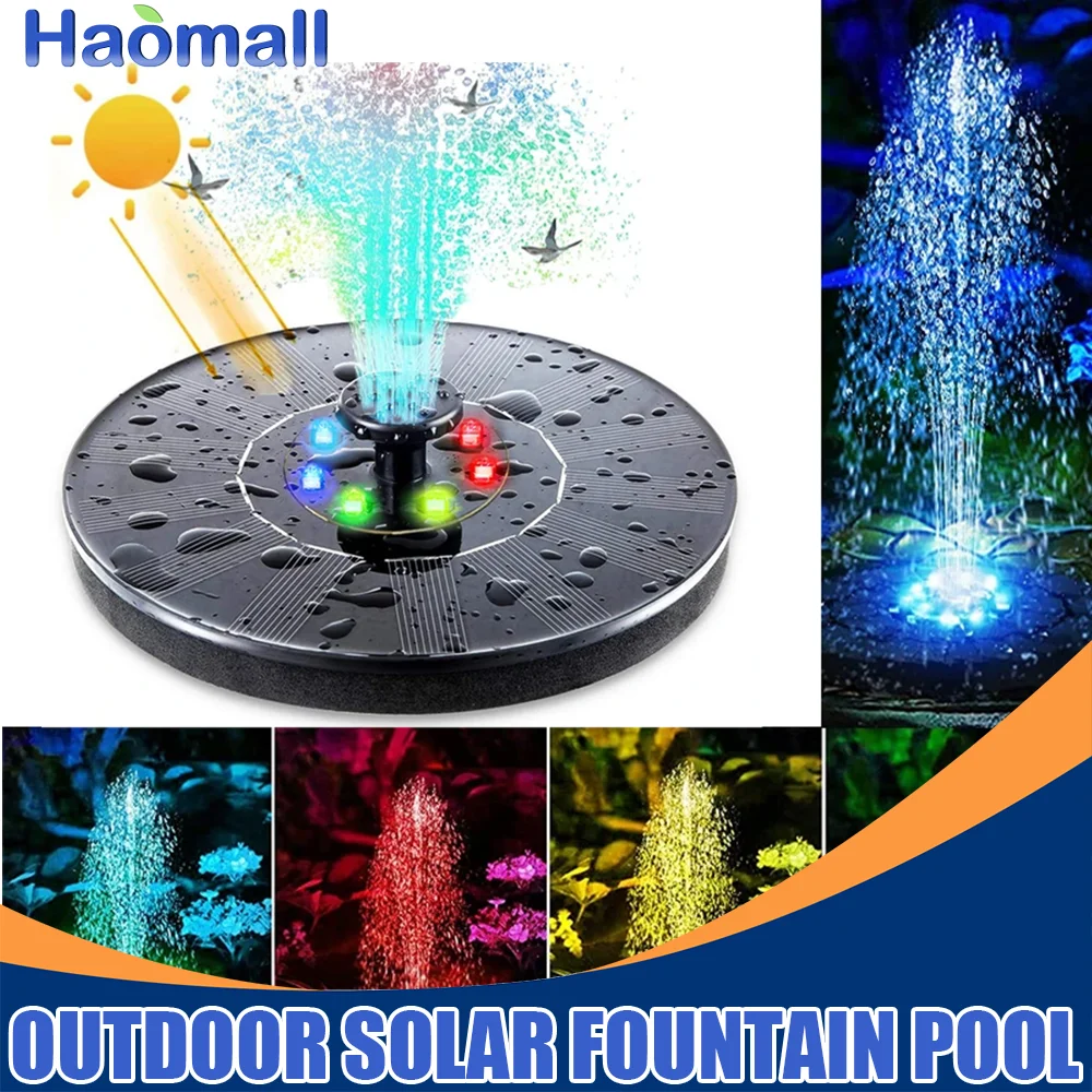 Solar Water Fountain