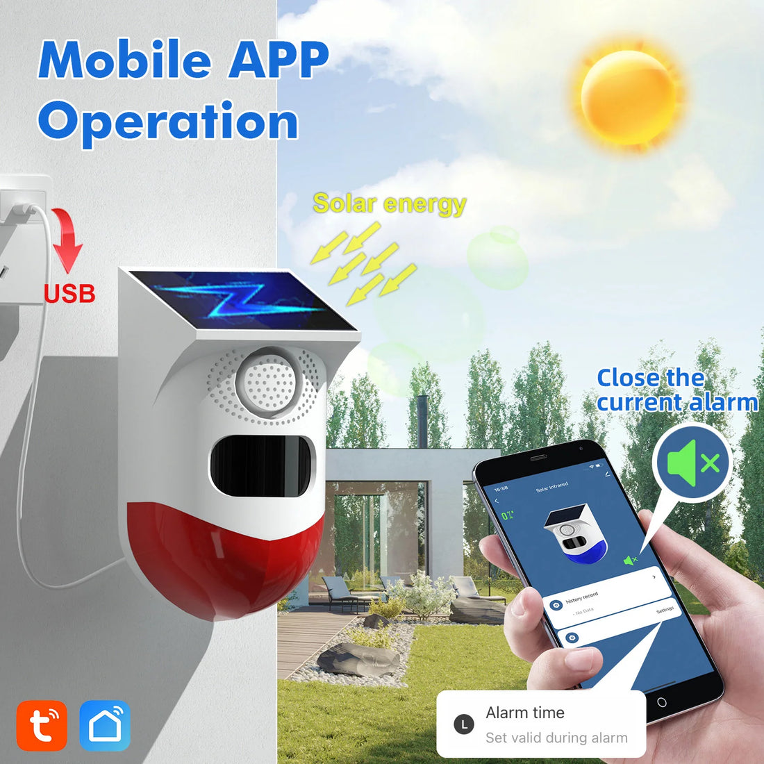 Solar Smart Security Alarm