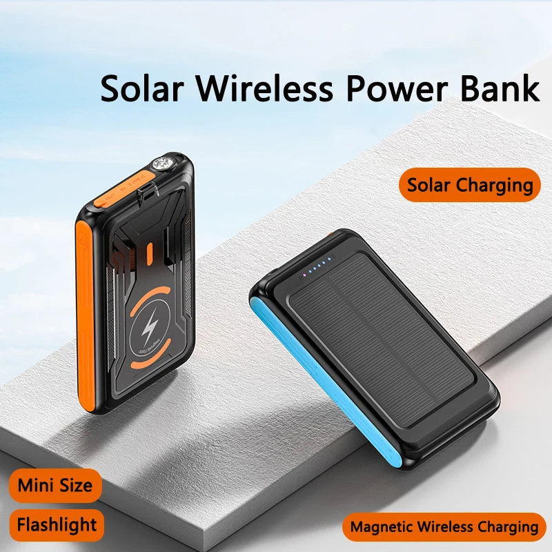 5000mAh Magnetic Qi Power Bank