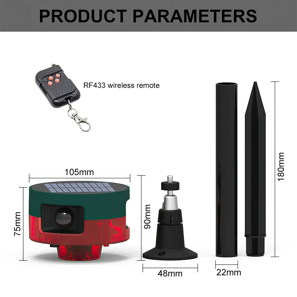 Solar Security Alarm/Sounds