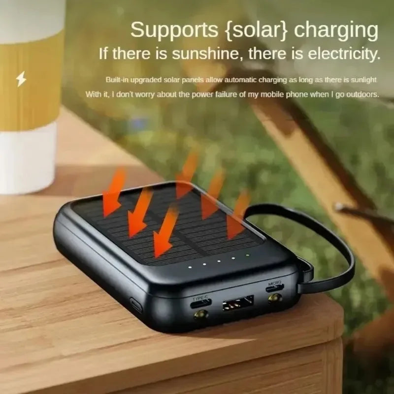 Solar Power Bank 10000mAh