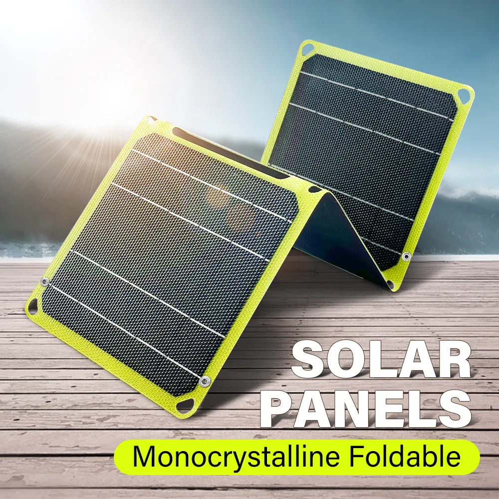 Hocheffizientes tragbares Solarpanel-Ladegerät mit Schnellladung für mobile Geräte