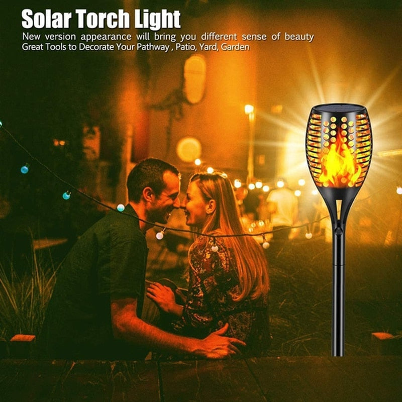Flame Torch Solar Lights