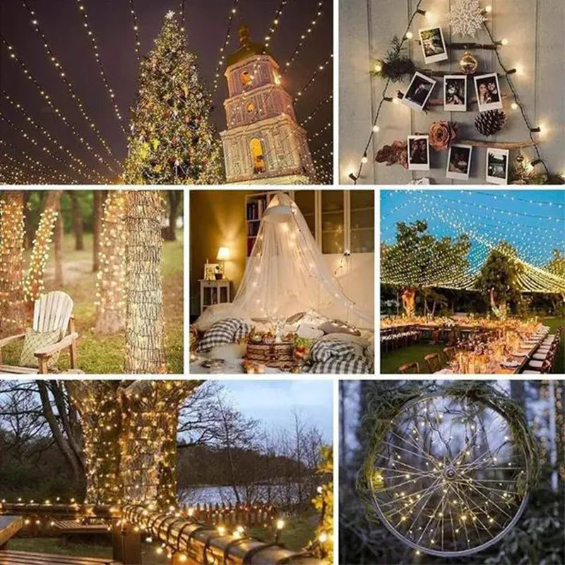 Solar Fairy Lights: Festive Outdoor Decor