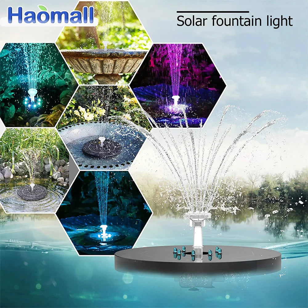 Solar Water Fountain