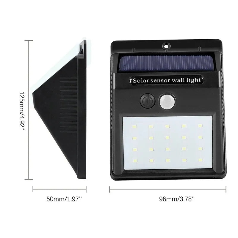 Solar Wall Lamp Outdoor Motion