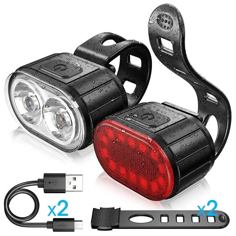 Cycling Bicycle Front Rear Light - SunTweet