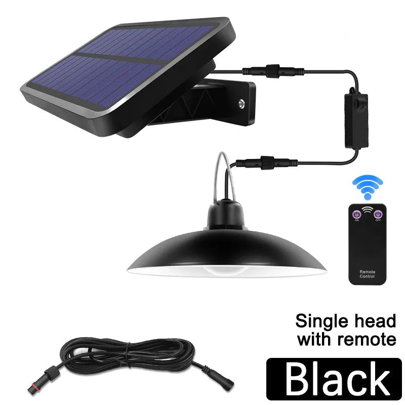 Double Head Solar Pendant Light - SunTweet