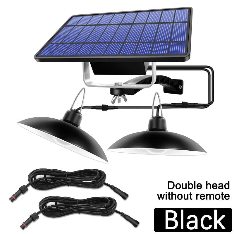 Double Head Solar Pendant Light - SunTweet