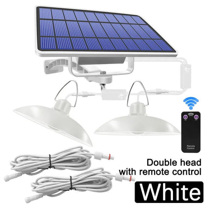 Double Head Solar Pendant Light - SunTweet