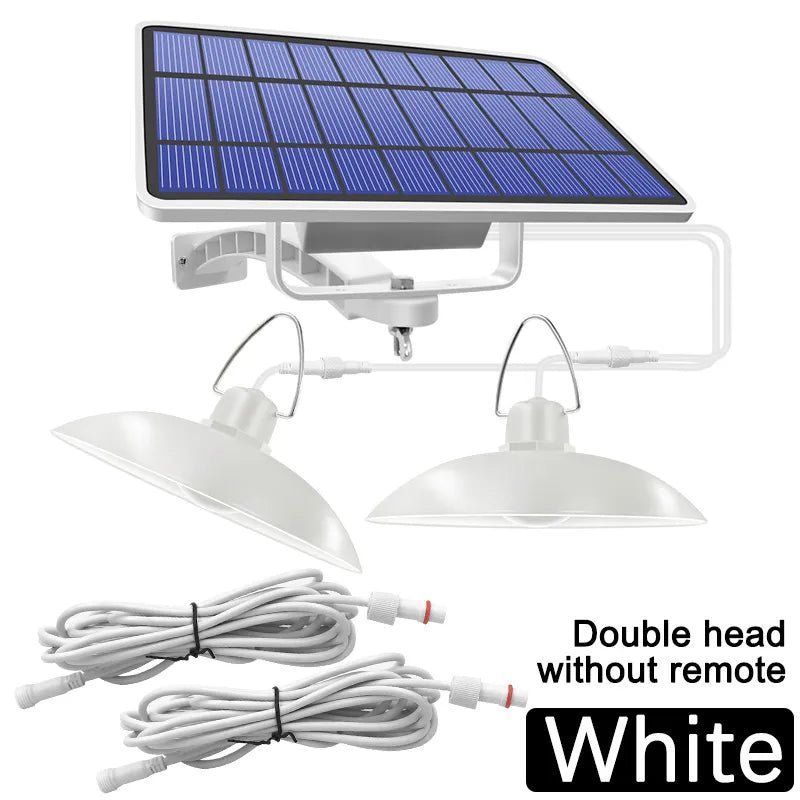 Double Head Solar Pendant Light - SunTweet