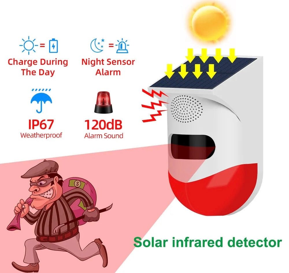 PIR Infrared Alarm Smart WiFi Siren - SunTweet