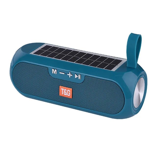 Portable Column Wireless Bluetooth Solar Power MP3 Loudspeaker - SunTweet