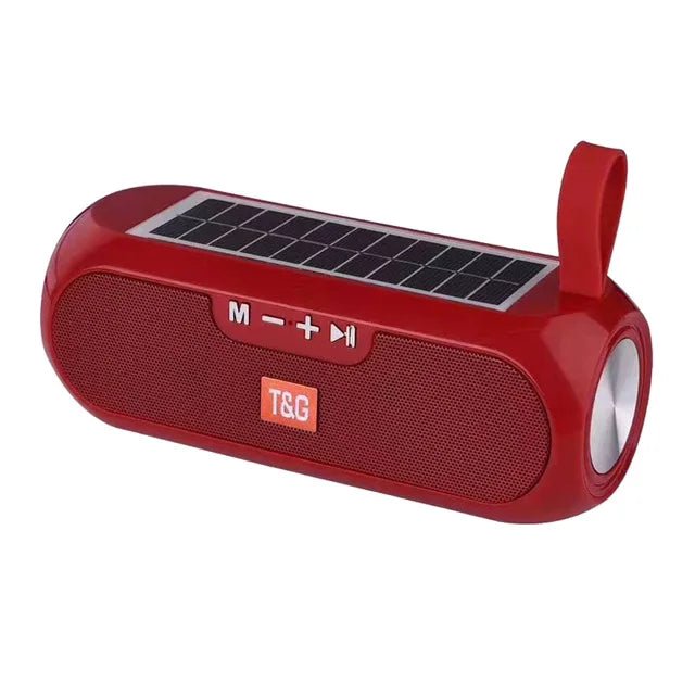 Portable Column Wireless Bluetooth Solar Power MP3 Loudspeaker - SunTweet