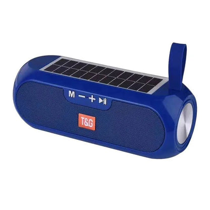 Portable Column Wireless Bluetooth Solar Power MP3 Loudspeaker - SunTweet