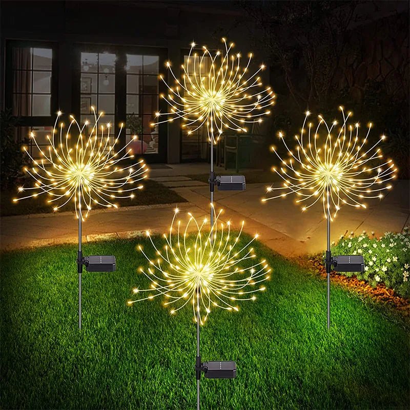 Solar Firework Fairy Lights for Outdoor Decor - SunTweet