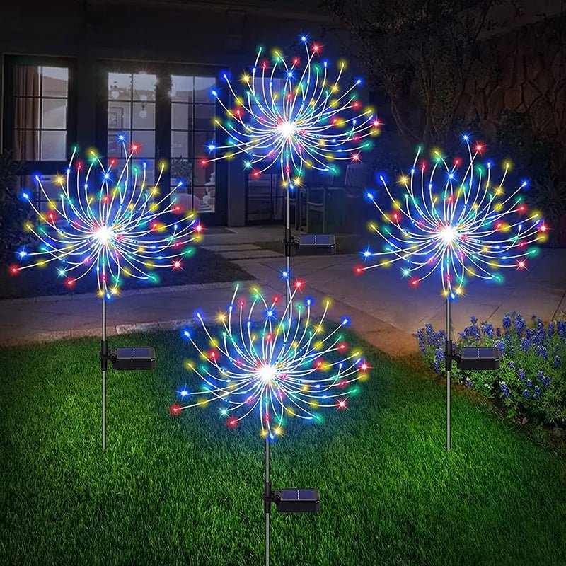 Solar Firework Fairy Lights for Outdoor Decor - SunTweet