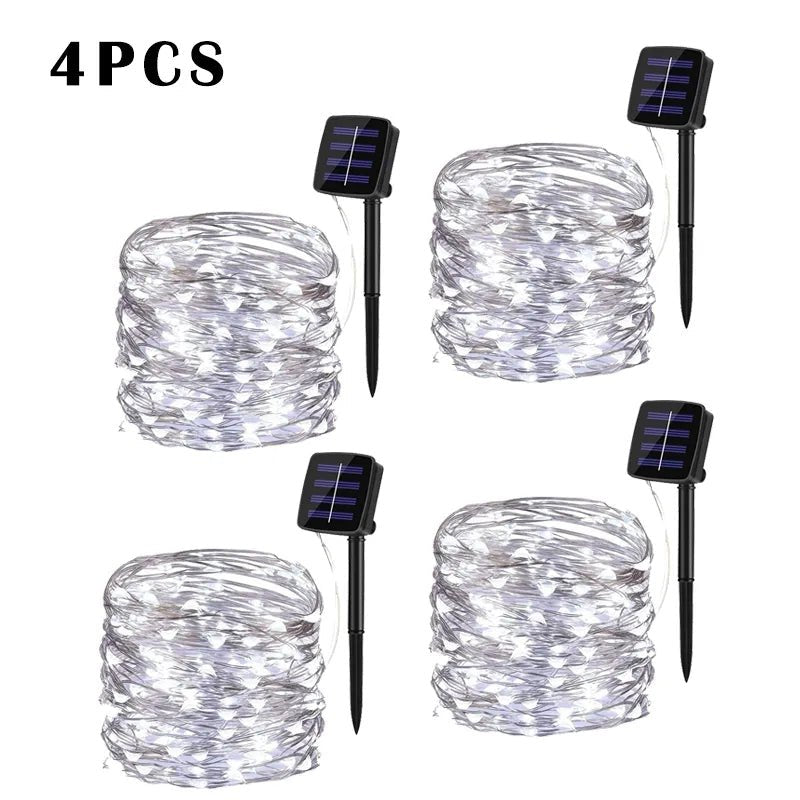 Solar LED Festoon Lights: Multiple Lengths &amp; Packs - SunTweet