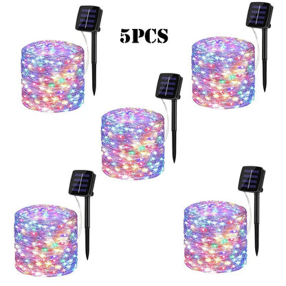 Solar LED Festoon Lights: Multiple Lengths &amp; Packs - SunTweet