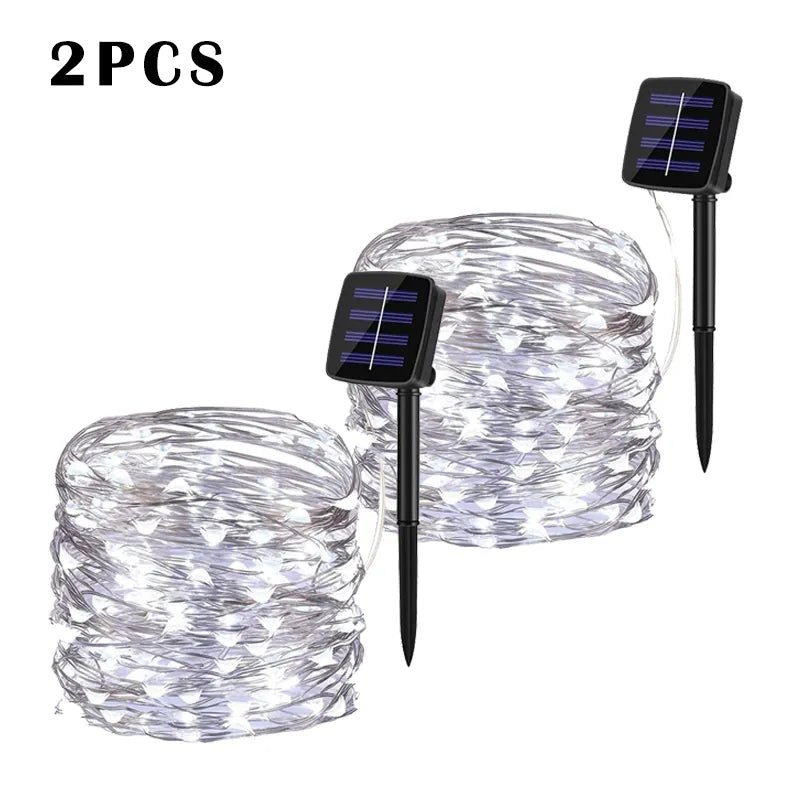 Solar LED Festoon Lights: Multiple Lengths &amp; Packs - SunTweet