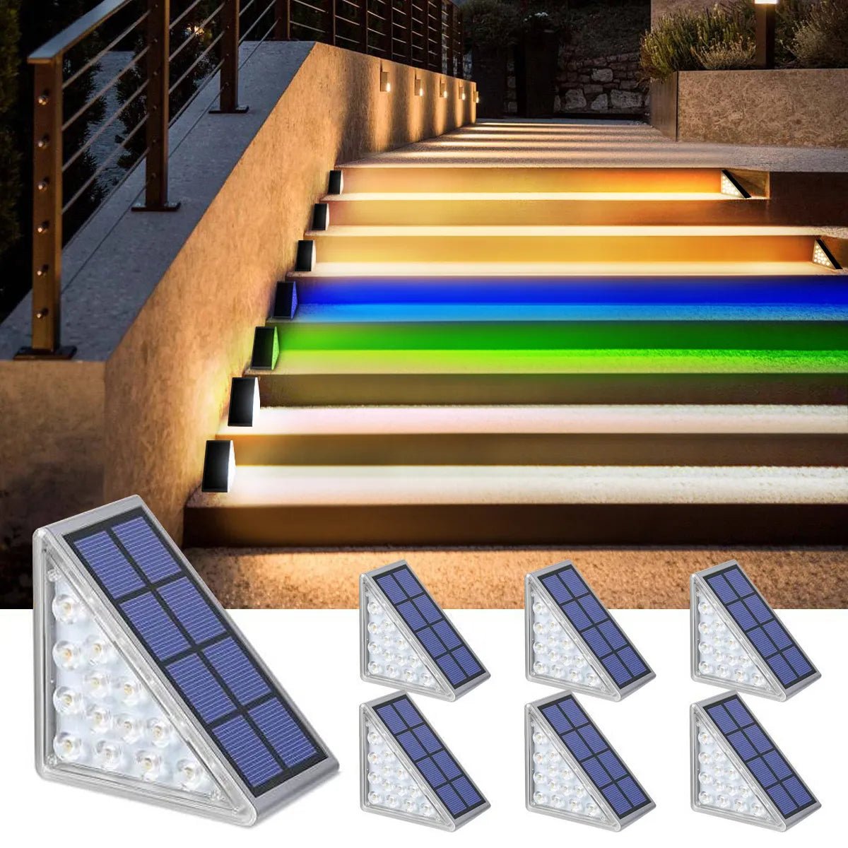 Solar LED Step Lamp Stair Light - SunTweet