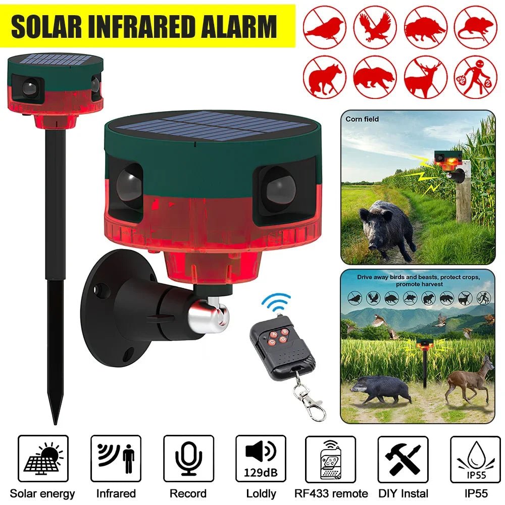 Solar Security Alarm/Sounds - SunTweet