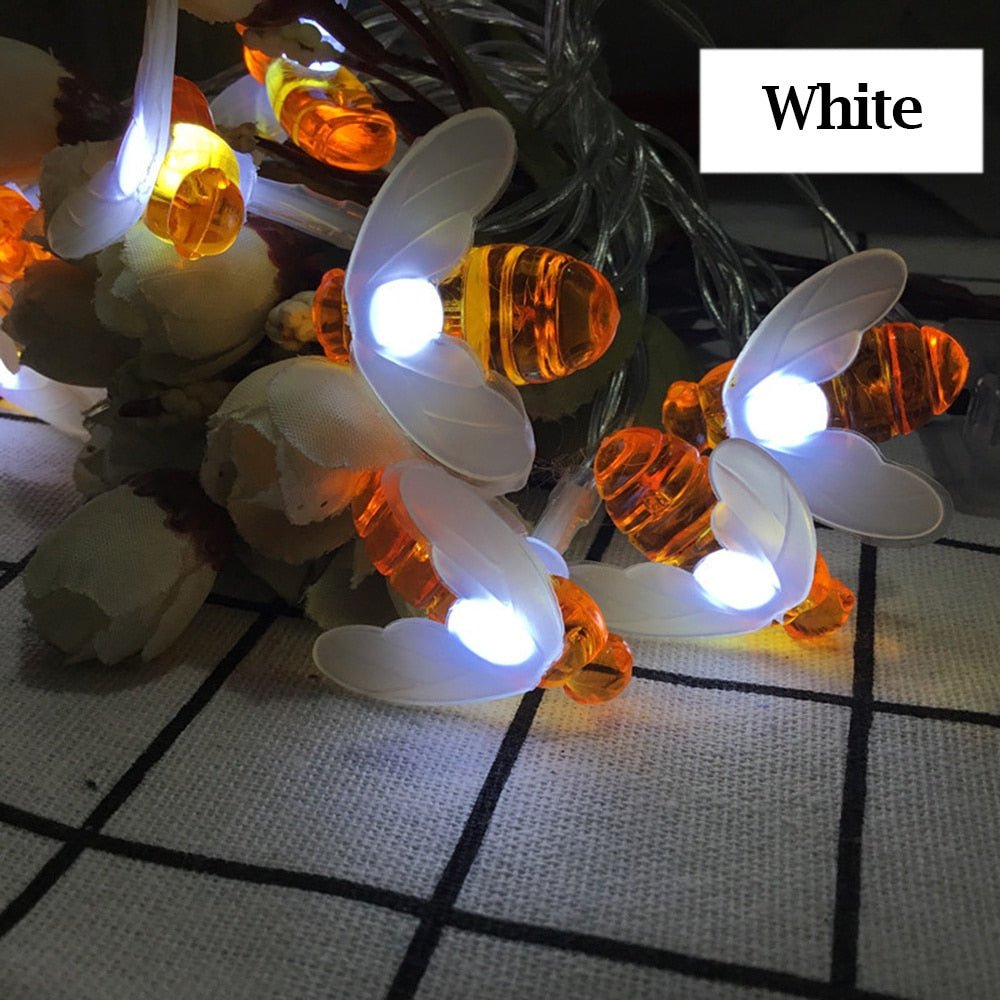 Solar String Bee Decor Lamp - SunTweet