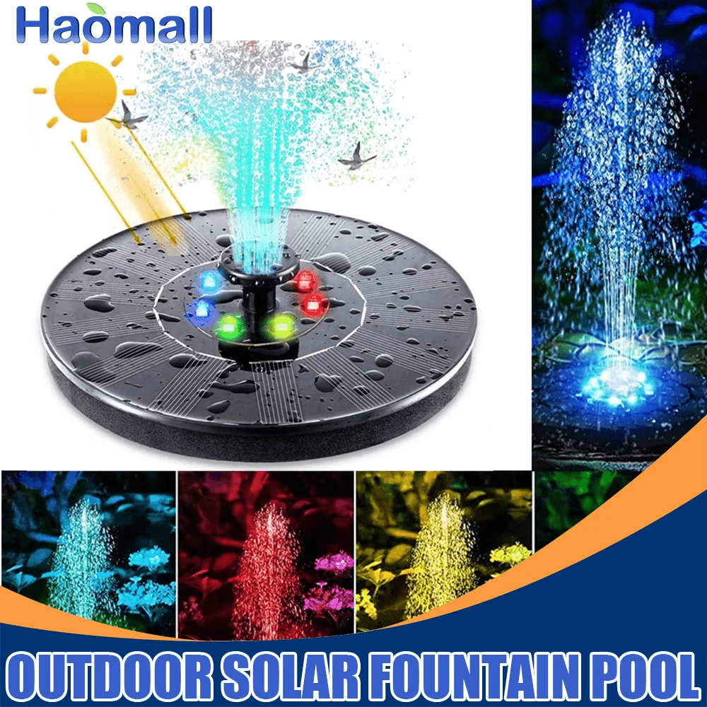 Solar Water Fountain - SunTweet