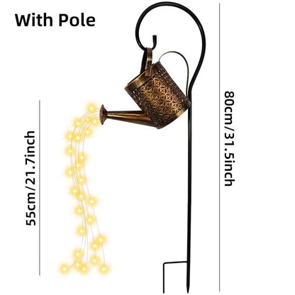 Solar Waterproof Watering Hanging Waterfall lamps. - SunTweet