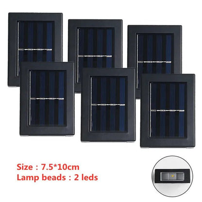 Up and Down Solar Wall Lights for Outdoor Spaces - SunTweet